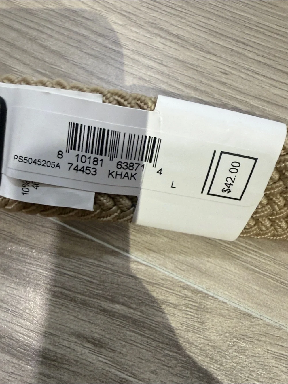 NIKE Men’s Large 38/40 Golf Stretch Woven Belt